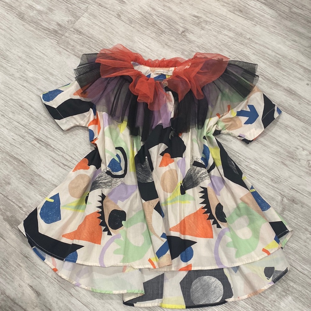 Raspberry plum size 3-4. High low dress